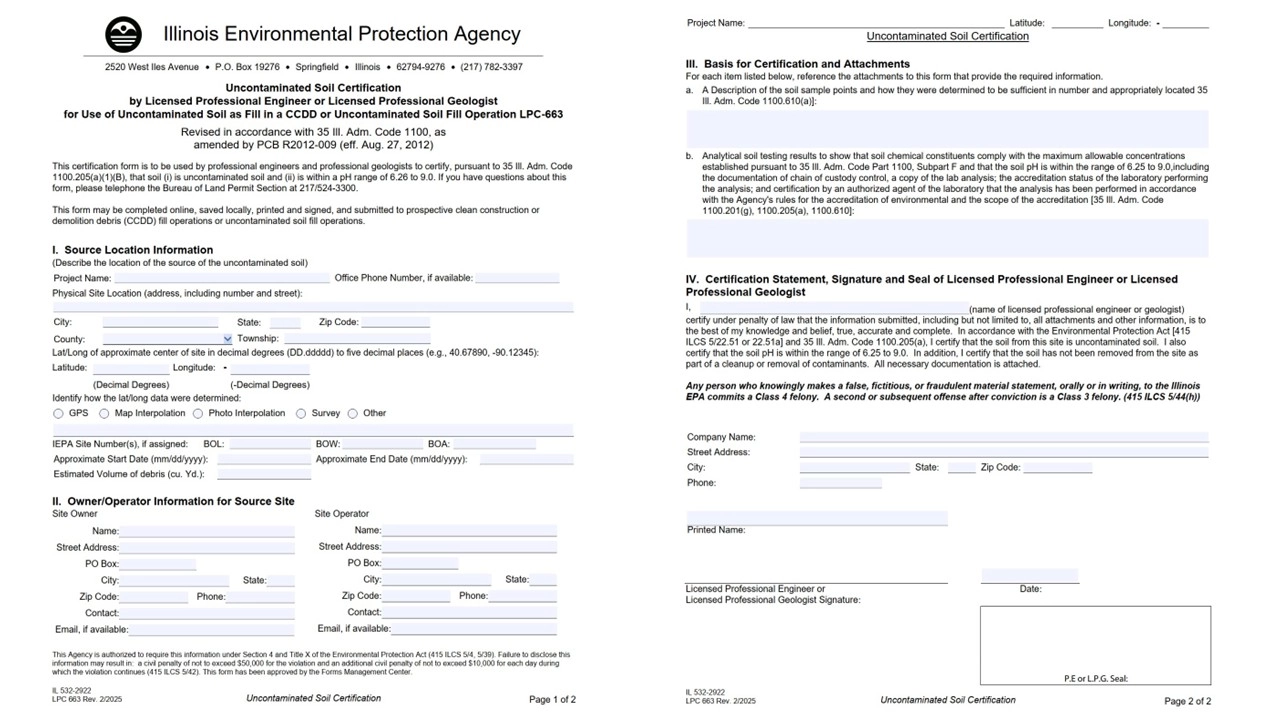 LPC 663 Form